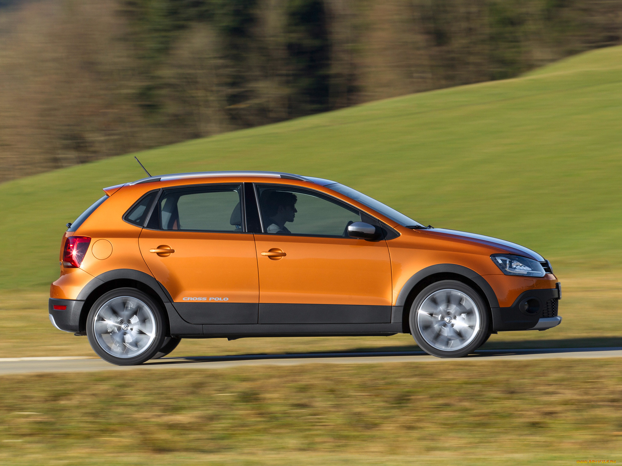, volkswagen, typ, 6r, crosspolo, 2014